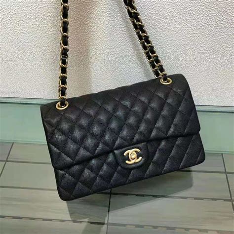 chanel classic handbag calfskin